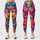 Vibrant Wildflower Blooms for Colorful Everyday Style and Relaxed Weekend Wear Leggings - 3