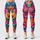 Vibrant Wildflower Blooms for Colorful Everyday Style and Relaxed Weekend Wear Leggings - 1