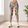 Colorful Cartoon Roosters for Cheerful Farm Days and Everyday Country Style for Women Leggings - 4