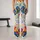 Colorful Cartoon Roosters for Cheerful Farm Days and Everyday Country Style for Women Leggings - 10