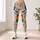 Colorful Cartoon Roosters for Cheerful Farm Days and Everyday Country Style for Women Leggings - 6