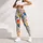 Colorful Cartoon Roosters for Cheerful Farm Days and Everyday Country Style for Women Leggings - 5