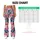 Colorful Folk Rooster Motifs for Cheerful Farmhouse Days and Country Weekend Style Leggings - 7