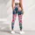 Colorful Folk Rooster Motifs for Cheerful Farmhouse Days and Country Weekend Style Leggings - 5