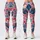 Colorful Folk Rooster Motifs for Cheerful Farmhouse Days and Country Weekend Style Leggings - 3
