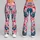 Colorful Folk Rooster Motifs for Cheerful Farmhouse Days and Country Weekend Style Leggings - 9