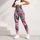 Colorful Folk Rooster Motifs for Cheerful Farmhouse Days and Country Weekend Style Leggings - 4