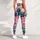 Colorful Folk Rooster Motifs for Cheerful Farmhouse Days and Country Weekend Style Leggings - 5