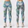 Playful White Farm Chickens And Meadow Blooms For Cozy Country Living And Farmhouse Style Leggings - 3