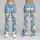 Playful White Farm Chickens And Meadow Blooms For Cozy Country Living And Farmhouse Style Leggings - 9