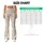 Ivory Wildflower Vines for Easygoing Spring Days and Relaxed Weekend Adventures Leggings - 7