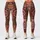 Burgundy Bohemian Folk Florals and Geometric Motifs for Festivals and Relaxed Weekends Leggings - 1