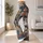 Patchwork Kitten Motifs for Cozy Weekend Outings and Everyday Cat Lover Style Wear Leggings - 11