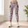 Cute Bumble Bees on Lavender Fields for Cheerful Spring Outings and Garden Days Ahead Leggings - 4