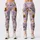 Cute Bumble Bees on Lavender Fields for Cheerful Spring Outings and Garden Days Ahead Leggings - 1