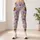 Cute Bumble Bees on Lavender Fields for Cheerful Spring Outings and Garden Days Ahead Leggings - 6