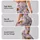 Cute Bumble Bees on Lavender Fields for Cheerful Spring Outings and Garden Days Ahead Leggings - 2