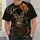 Whitetail Deer Beneath Autumn Moon for Rustic Hunting Camp Nights and Outdoor Weekends All-over Print Unisex T-shirt - 5