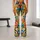 Colorful Cartoon Cats for Playful Weekend Wear and Whimsical Everyday Style for Cat Lovers Leggings - 10