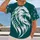 Fierce Eagle Emblem for Game Day and Outdoor Adventures for Sports Fans All-over Print Unisex T-shirt - 2