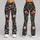 Dark Meadow Wildflowers for Colorful Vacation Days and Relaxed Everyday Style Leggings - 9