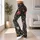 Dark Meadow Wildflowers for Colorful Vacation Days and Relaxed Everyday Style Leggings - 11