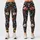 Dark Meadow Wildflowers for Colorful Vacation Days and Relaxed Everyday Style Leggings - 1