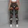 Dark Meadow Wildflowers for Colorful Vacation Days and Relaxed Everyday Style Leggings - 4