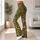 Olive Botanical Medallions for Relaxed Vacation Days and Everyday Bohemian Style Leggings - 11