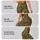 Olive Botanical Medallions for Relaxed Vacation Days and Everyday Bohemian Style Leggings - 8