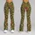 Olive Botanical Medallions for Relaxed Vacation Days and Everyday Bohemian Style Leggings - 9
