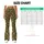 Olive Botanical Medallions for Relaxed Vacation Days and Everyday Bohemian Style Leggings - 7