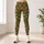 Olive Botanical Medallions for Relaxed Vacation Days and Everyday Bohemian Style Leggings - 4