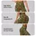 Olive Botanical Medallions for Relaxed Vacation Days and Everyday Bohemian Style Leggings - 2