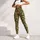 Olive Botanical Medallions for Relaxed Vacation Days and Everyday Bohemian Style Leggings - 5