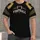 Black And Gold Football Uniform Style For Game Day And Casual Fan Wear All-over Print Unisex T-shirt - 4
