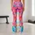 Colorful Bubble Dot Motifs for Playful Weekend Style and Creative Everyday Looks for Women Leggings - 10