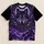 Violet Wolf, Moon and Castle for Gothic Nightlife and Dark Fantasy Fans All-over Print Unisex T-shirt - 1