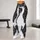Silver Musical Notes for Elegant Concert Nights and Creative Everyday Style Leggings - 10