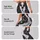 Silver Musical Notes for Elegant Concert Nights and Creative Everyday Style Leggings - 2