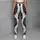 Silver Musical Notes for Elegant Concert Nights and Creative Everyday Style Leggings - 4