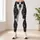Silver Musical Notes for Elegant Concert Nights and Creative Everyday Style Leggings - 6