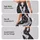 Silver Musical Notes for Elegant Concert Nights and Creative Everyday Style Leggings - 2