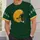 Vintage Green And Gold Football Helmet Fanwear For Game Day Tailgates And Sports Fans All-over Print Unisex T-shirt - 5