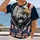 Bald Eagle and Stars for Patriotic Celebrations, Independence Day and American Pride All-over Print Unisex T-shirt - 2