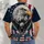 Bald Eagle and Stars for Patriotic Celebrations, Independence Day and American Pride All-over Print Unisex T-shirt - 6