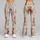 Highland Cow and Wildflower Bohemian Motifs for Cozy Weekends and Festival Style Leggings - 9