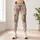 Highland Cow and Wildflower Bohemian Motifs for Cozy Weekends and Festival Style Leggings - 4