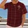 Burgundy Gold Faith Cross Emblem for Worship Gatherings and Everyday Devotion Style All-over Print Unisex T-shirt - 2