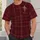 Burgundy Gold Faith Cross Emblem for Worship Gatherings and Everyday Devotion Style All-over Print Unisex T-shirt - 5